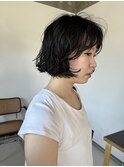 フレンチボブパーマ