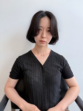 エルガ バイ コバルト(LGA by cobalt) ツヤと立体感が魅力の韓国ボブ（タンバルモリ）