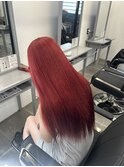 ミディアムヘア/デザインカラー/フェイスフレーミング/栄