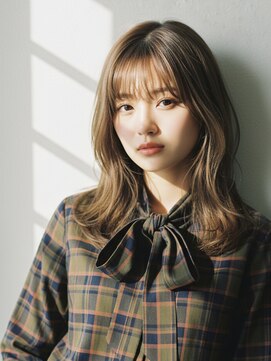 コトナ 越谷店 忙しい30代に人気！越谷の時短セミロング×ヘーゼルグレージュ