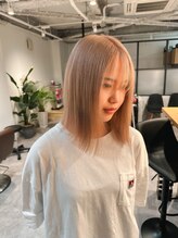 王道のミルクティーベージュ