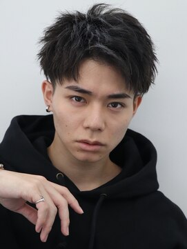 ロンドガルマン 名古屋(Lond GULLMAN) 【Lond GULLMAN江村】アップバング×パーマ