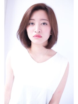 ヘアーアンドファッションシオミエイチ (hair＆fashion shiomi H) 大人ナチュラルな甘めマッシュボブ