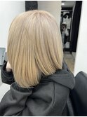 ★ 暗めカラーグランマッシュケアパーマフェイスフレーミング