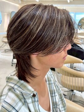 ニコ トウキョウ ヨコハマ(nico) 刈り上げマッシュ/マッシュ/センターパート