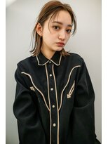 ジル 天神 福岡大名(ZEAL)&nbsp;【ZEAL天神】外はねボブ+顔まわりレイヤー★New Open
