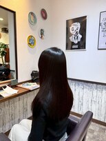 ゴデーレ(GODERE) まとまりもスタイリングも◎艶ストレートロングの美しい仕上がり