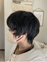 アミーヘアルーム(amie hair room)&nbsp;ショート×ニュアンスパーマ