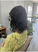 スパイラルパーマ