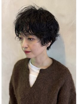 コム(COM)の写真/【雰囲気あるニュアンスパーマ】髪質改善だけではなく簡単にオシャレになるパーマスタイルも叶えます◎