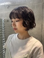 ラヴィズム 栄店(LUVISM) ミディアム/ボブ/レイヤー/顔周りレイヤー/パーマ/艶カラー