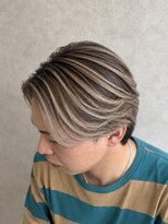 レガシーヘアーデザイン(Legacy hair design)&nbsp;【Taku】ホワイトバレイヤージュ♪天神/今泉