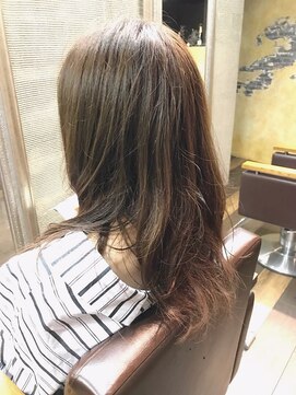 ルアナ(Luana) グレージュ-パープルグラデーション