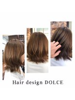 ヘアー デザイン ドルチェ(Hair design DOLCE) セミディー