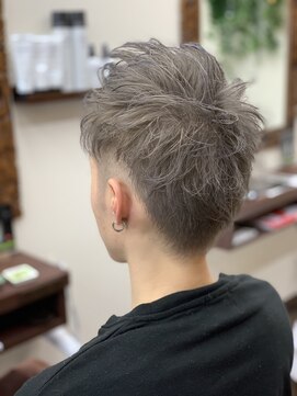 パチャールヘアー(PACAR HAIR) ★2ブロック『グレージュカラー』ブリーチ１回です★