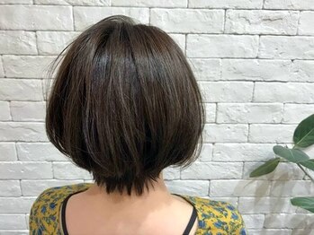 ヘア パレット(Hair Palette)の写真/"触れたくなるような柔らかな質感"が叶う◇まっすぐなり過ぎない、ナチュラルストレートに仕上げます♪