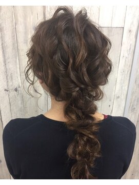 ヘアセット専門店 ナゴミ 池袋店(nagomi) ゆるふわ編みおろし