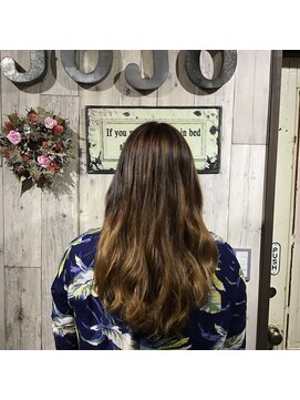 ヘアアンドリラックス ジョジョ(Hair&Relax JOJO) 外国人風カラー