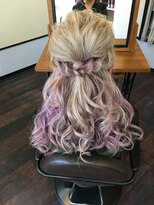 リピュア(Re:PURe)&nbsp;**ゆるふわ波ウェーブハーフアップ**