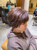 ヘア サロン ルート 幕張(Hair Salon ROUTE)&nbsp;《大人可愛い》軽やかなショートボブ [ROUTE幕張店]
