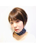 【Aiwill/柳谷愛里】×ナチュラルショート