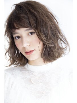 ビューティーアンドケアカロン(Beauty and Care CALON) 【ラフなウェーブヘア】ふんわり軽いエアリーミディ