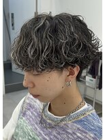エース 栄矢場町店(Ace) 波巻きスパイラルパーマ メッシュハイライト