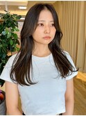 透明感カラー×韓国ヘア