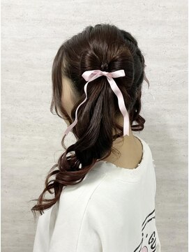 クラビス(CLAVIS) 立体リボンツインテール
