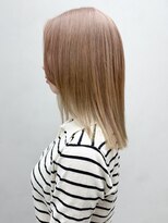 アルバム 渋谷パルコ(ALBUM) ミルクティーベージュ_ハッシュカットフルバング_ba472601