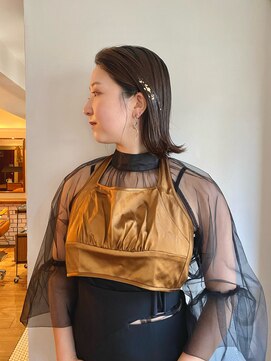 フランチェスカ(Francesca) 結べるボブ 切りっぱなしボブ 外はねボブ