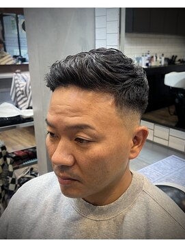 タフ バーバーショップ(TOUGH BARBER SHOP) アイロンパーマ　iron perm