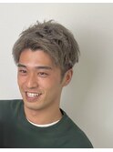 ブリーチオンカラー　シルバーグレージュ