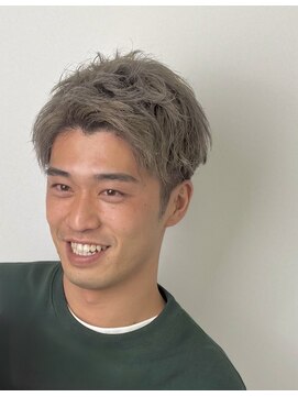 アッシュ 久我山店(Ash) ブリーチオンカラー シルバーグレージュ