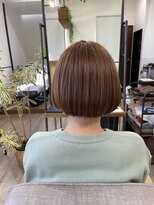 ルル 宇都宮(Loulou) 髪質改善ULTOWA×ミルクティーベージュ