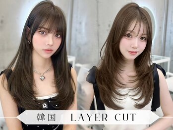 ICY【表参道/韓国ヘア/レイヤーカット/透明感カラー】