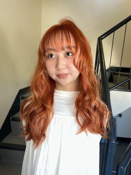 スイ(suii.) vivid orange / 1ブリーチ必須