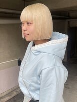 ユルクメゾンシティ 名古屋(JURK MAISON CITY)&nbsp;【natsu style 】ハイトーン　ボブ