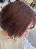 大人可愛いピンクブラウン☆