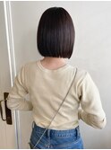 【MIO】アッシュグレー×ミニボブ