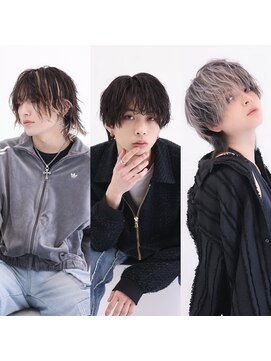 ルフレ 新宿歌舞伎町店(Reflet) メンズカット/韓国/センターパート/ウルフ/エモい/ダウナー系