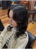 レディースカットパーマ くるくるパーマ ロングパーマ