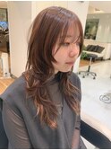 ロングレイヤー毛先ランダム＠20代30代40代50代
