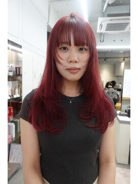 シーン 立川(SCENE) red color .