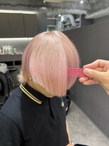 ロテ 名古屋 名駅店(Lote.)&nbsp;くびれヘア/アプリコットオレンジ/夏のヘアアレンジ/名古屋