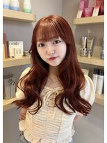 ボタン テンジン(VOTAN tenjin)&nbsp;【votan ayana】オレンジベージュ / レイヤーカット