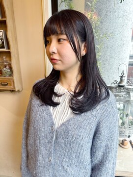 フェイバー 赤坂店(FAVOR) 顔まわりレイヤーワンカールスタイル