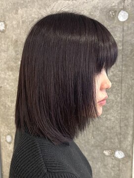 アヤラグランスパ 船橋店(AyaLA GRAN SPA) 【福田隆晃】ミディアムレイヤーカット/似合わせカット/暗髪