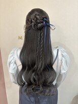 ミラ(Mila)&nbsp;ロング個性派カチモリハーフアップ欲しい