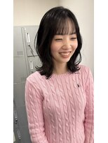 ロロネー 天満(Lolonois)&nbsp;【Lolonois天満】艶髪ミディアムヘア（釣本竜哉）